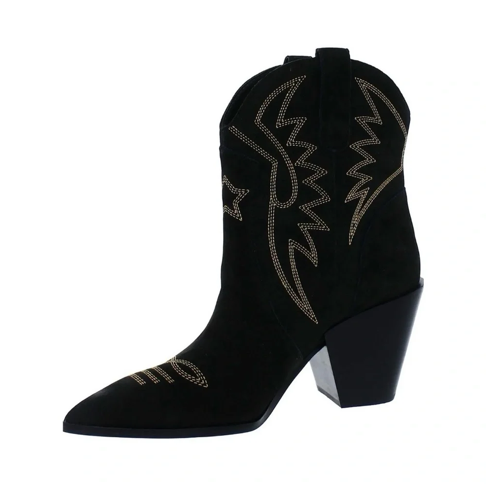 DV Leather Ginni Cowboy Boots